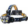 LED čelové nabíjacie svietidlo TD-001