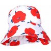PUPILL Klobúk Bloom red 48-50 (12-24m)