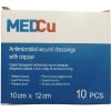 MedCu Antimikrobiálne krytie na rany (10 x 12 cm) 10 kusov