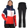 Dámský lyžařský komplet Valera RED 34 + Rhea BLK 34