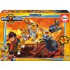 Detské puzzle InviZimals Educa 100 dielov 16178 farebné