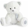 Plyšový medvedík Ours Charms White Histoire d’ Ours v darčekovom balení biely 24 cm od 0 mes