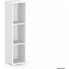 Drevona, Regál, REA STORE, 30 x 124, biela (REA STORE REGÁL 30 x 124)
