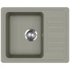 Gránitový drez Evido Home 45S Compact platinová