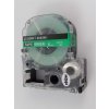 Epson LK-2GWV, SD6GW, 6mm x 9m, biela tlač / zelený podklad, kompatibilná páska