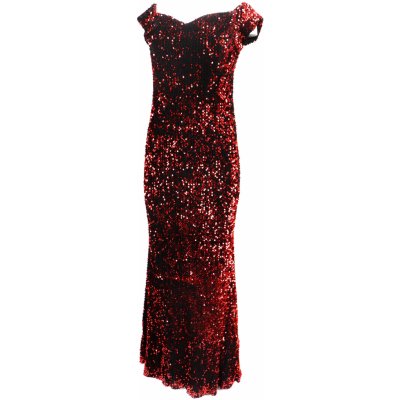 YourNewStyle dlhé šaty model HM2152 červená