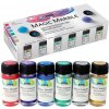 Farba na mramorovanie v sade Magic Marble 6 x 20ml metalické farby