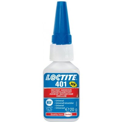 Loctite 401 - 20 g, sekundové lepidlo, 1 x Loctite 401 - 20 g