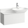 Kúpeľňová skrinka pod umývadlo Laufen Ino 77x34x35,5 cm biela mat H4254010301701