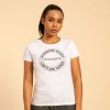 GymBeam Dámske tričko Serenity White - BeastPink Veľkosť: XS 85681-1-XS