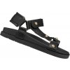 Dievčenské sandále Geox, J SANDAL FOAMMENTERA Čierna,Strieborná 32