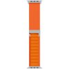 Epico Alpine Loop remienok na Apple Watch 42/44/45/49 – oranžový 63418141800001