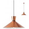 Redo Redo 01-1461 - Luster na lanku KIMONO 1xE27/42W/230V pr. 39,5 cm medená UN0336 + záruka 3 roky zadarmo + záruka 3 roky zadarmo