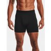 Pánske boxerky Under Armour UA Tech Mesh 6in 2 Pack-BLK – čierne (2 kusy) Velikost: M