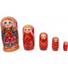 Originál Ruská matrioška 18 cm, sada 5 ks