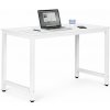 Písací stôl, 120 x 60 cm, biely, ModernHome