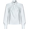 Karl Lagerfeld Blúzka TIE BLOUSE Biela