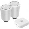 Bezdrôtová termohlavica IMMAX NEO SMART 2x hlavice Zigbee + SMART NEO BRIDGE PRO v2, TUYA (07732B)