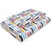 lovel Detská perinka a vankúšik s výplňou 100x135 - Car - C01