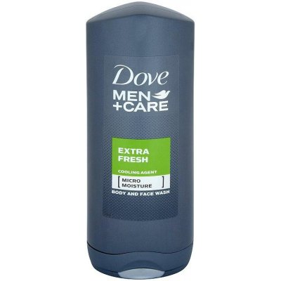 Dove Sprchovací gél Men+Care pánsky na telo a tvár Extra Fresh 400ml