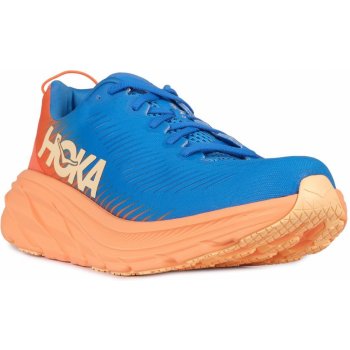 Hoka one one M Bondi 8 Coastal sky vibrant orange