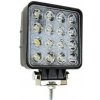 AMIO LED pracovné svetlo 16x LED AWL05 EMC 108x108 48W FLAT 9-60V