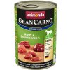 Animonda GranCarno Original Adult - Hovädzie a kačacie srdcia 400g