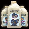 Detské vrecko POLICAJT 25x32 cm