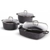 LAMART LT1287 SET RIADU 6KS ČIERNA CAST