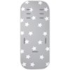 Mäkká položka do kočíka Lorelli Cosy Travel - Stars Grey