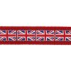 Red Dingo Vodítko přep. Union Jack Flag