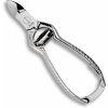 Nail nippers profesionálne kliešte na nechty s pružinkou, nikel chróm, 13 cm