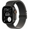 Apple Watch Ultra 3 (2025) 49mm Čierny titán s čiernym titánovým milánskym ťahom M MF1Q4QC/A
