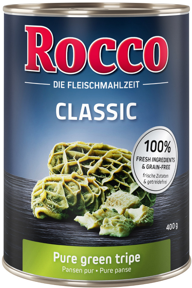 Rocco Classic hovädzie s hydinovými srdiečkami 6 x 400 g