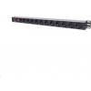 Intellinet 714044 napäťová distribučná jednotka (PDU) 12 AC zásuvky/AC zásuviek 1U Čierna (714044)