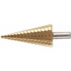 TA4037 Stupňovité vrtáky HSS-titan na kovy, sada 4 ks, 4-32 mm,