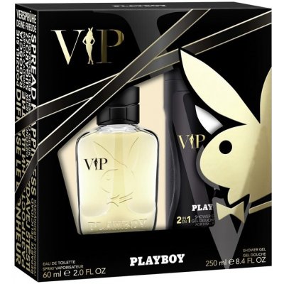 Playboy VIP For Him - EDT 60 ml + sprchový gel 250 ml