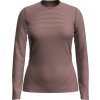 Dámske tričko Icebreaker 200 Oasis LS Crewe Summit/Blush/S M