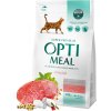OPTIMEAL™ Superpremium pre všetky kastrované mačky s hovädzim mäsom a ciroku 700g (9640)