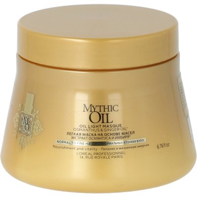 L'Oréal Mythic Oil maska výživujúce normálne a jemné vlasy 200 ml
