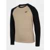 4F HJZ22-JTSML001 LIGHT BROWN Detské tričko EU 122