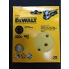 DeWALT DT3118 KOTÚČE BRÚSNE + SUCHÝ ZIPS,125mm K320 25KS