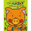 Masky - Zvířátka ze statku - Karnevalové škrabošky - SUN