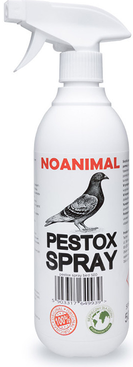 Noanimal Pestox Spray Pachový odpudzovač holubov a iných vtákov 500 ml P500B