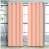 Mondo Italia Hotový záves na kruhoch Heaven lososový Korálová, lososová 140x230 cm