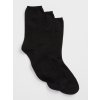 GAP Ponožky basic, 3 páry Čierna ONESIZE Čierna Čierna