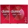Durex Feel Thin 2 x 3 ks