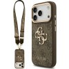 Guess - Big 4G Classic Logo MagSafe puzdro pre iPhone 17 Pro - hnedé