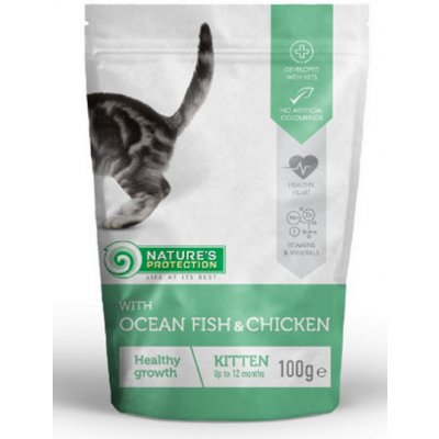 Nature´s Protection cat kitten chicken & ocean fish 22 x 100 g