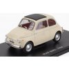 Edicola Fiat 500d 1960 - Con Vetrina - S vitrínou 1:24 Cream